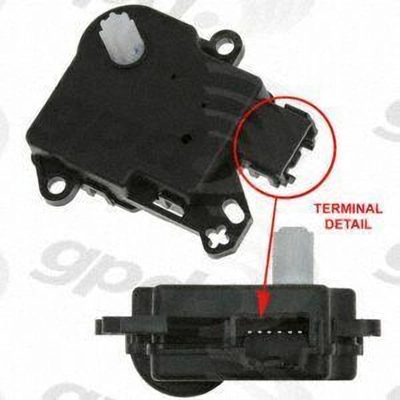 Heater Blend Door Or Water Shutoff Actuator by GLOBAL PARTS DISTRIBUTORS - 1712291 pa2