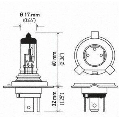 High Beam Headlight by HELLA - 9003LL pa7