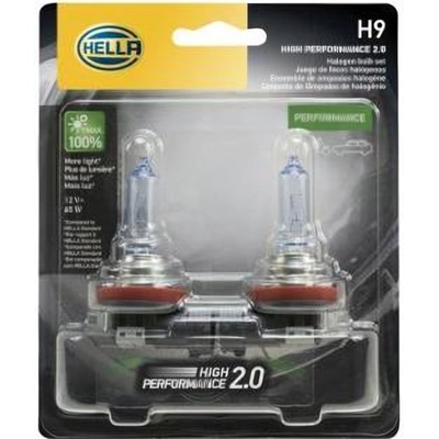 High Beam Headlight by HELLA - H9-2.0TB pa8