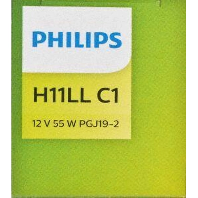 High Beam Headlight by PHILIPS - H11LLC1 pa19