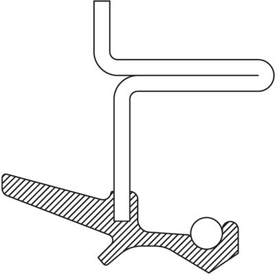 Input Shaft Seal by NATIONAL OIL SEALS - 710971 pa1