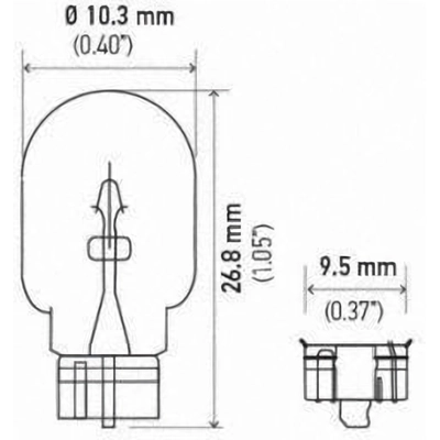 Instrument Light (Pack of 10) by HELLA - 194 pa2