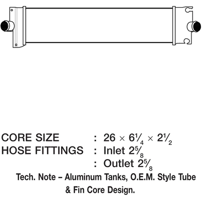 Intercooler by CSF - 6036 pa2