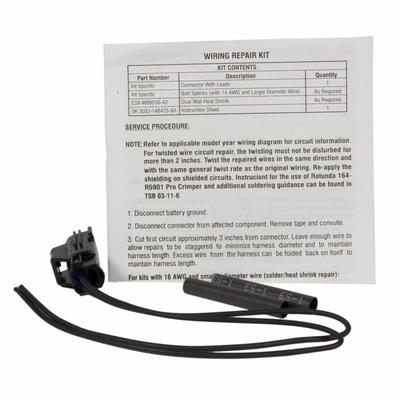 Knock Sensor Connector by MOTORCRAFT - WPT994 pa1