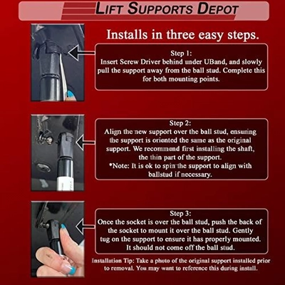 Lift Support by STABILUS - 3B132650 pa8