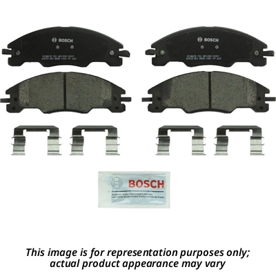 Rear Semi Metallic Pads by BOSCH - BP532 1