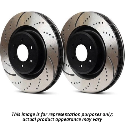 EBC BRAKE - GD7141 - Rear Brake Rotors 1