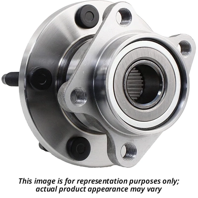 Rear Hub Assembly by EDGE - BR930947 1