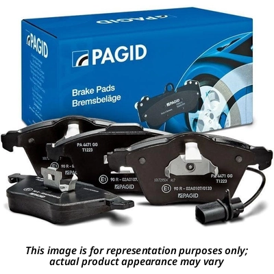 Rear Disc Pads by HELLA PAGID - 355033001 1