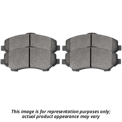 Rear Semi Metallic Pads by PROFUSION - PMD782 1