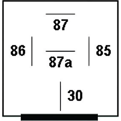 Micro Plug Relay by HELLA - 933332017 pa4