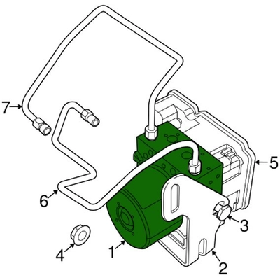 MOPAR - 68085397AB - ABS Control Module pa1