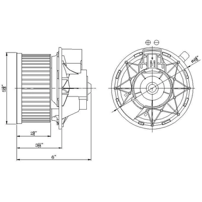 New Blower Motor by GLOBAL PARTS DISTRIBUTORS - 2311647 pa1