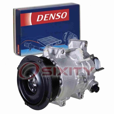 New Compressor And Clutch by DENSO - 471-1617 pa8