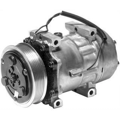 New Compressor And Clutch by DENSO - 471-7008 pa6