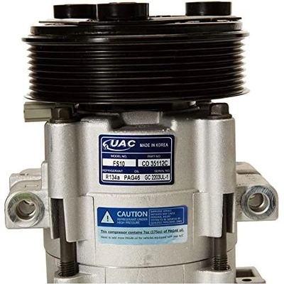 UAC - CO35112C - New Compressor And Clutch pa3