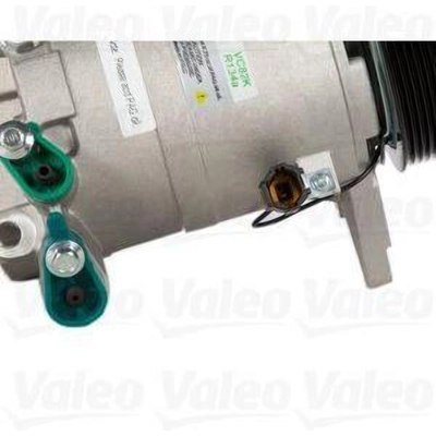 New Compressor And Clutch by VALEO - 700708 pa12