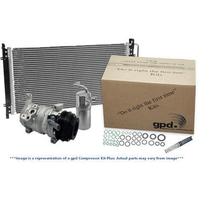 New Compressor With Kit by GLOBAL PARTS DISTRIBUTORS - 9633391A pa1