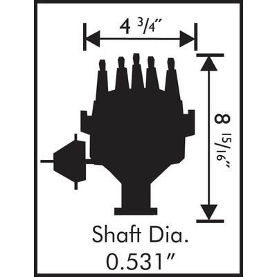 New Distributor by MSD IGNITION - 8350 pa6