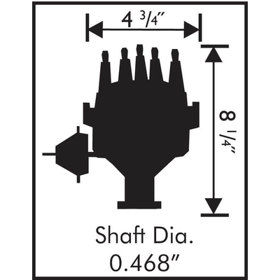 New Distributor by MSD IGNITION - 8352 pa6