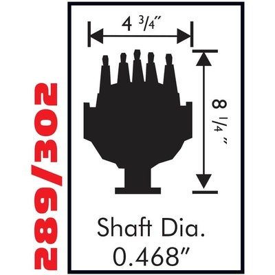 New Distributor by MSD IGNITION - 8479 pa5