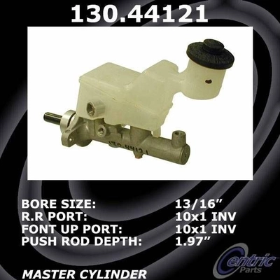 New Master Cylinder by CENTRIC PARTS - 130.44121 pa2