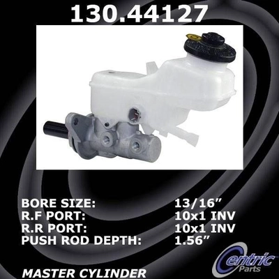 New Master Cylinder by CENTRIC PARTS - 130.44127 pa2