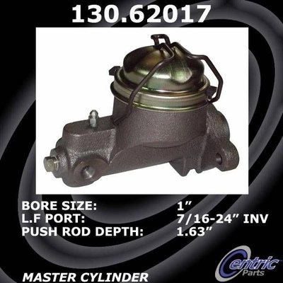 New Master Cylinder by CENTRIC PARTS - 130.62017 pa4