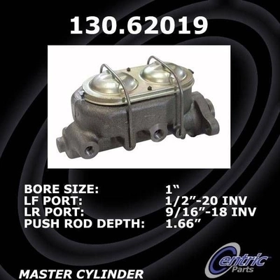 New Master Cylinder by CENTRIC PARTS - 130.62019 pa3