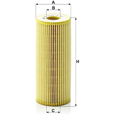 MANN-FILTER - HU726/2X - Oil Filter pa6