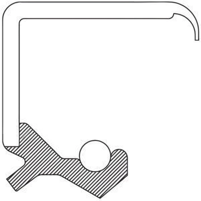 Output Shaft Seal by NATIONAL OIL SEALS - 223840 pa6