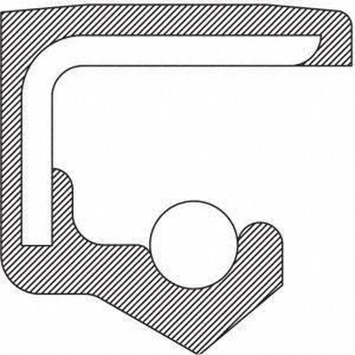 Output Shaft Seal by NATIONAL OIL SEALS - 225545 pa2