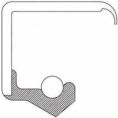 Output Shaft Seal by NATIONAL OIL SEALS - 710058 pa2