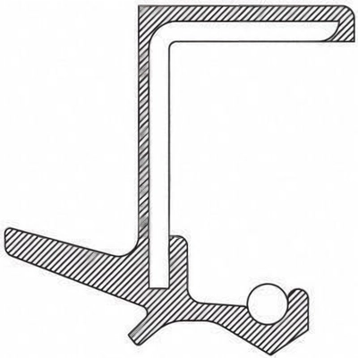 Output Shaft Seal by NATIONAL OIL SEALS - 710124 pa2