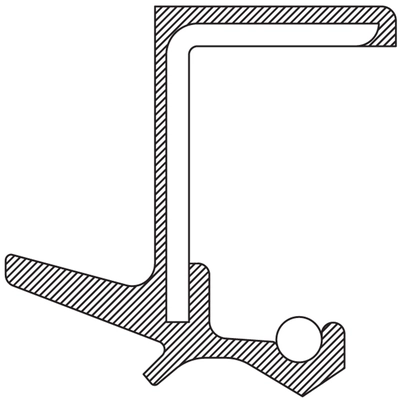 Output Shaft Seal by NATIONAL OIL SEALS - 711034 pa2