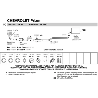 Oxygen Sensor Gasket by WALKER USA - 31676 pa3