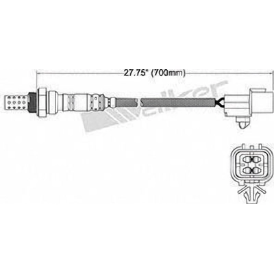 Oxygen Sensor by WALKER PRODUCTS - 250-24633 pa2