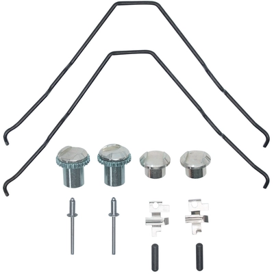 DYNAMIC FRICTION COMPANY - 370-47048 - Rear Drum Brake Hardware Kit pa1