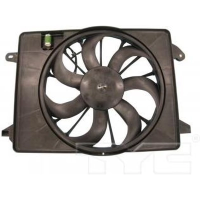 Radiator And Condenser Fan Assembly by TYC - 622550 pa4