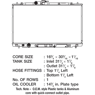 Radiator by CSF - 3477 pa2