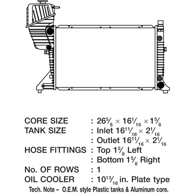 Radiator by CSF - 3661 pa1