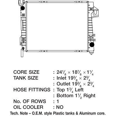 Radiator by CSF - 3719 pa5