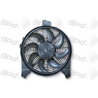 Radiator Fan Assembly by GLOBAL PARTS DISTRIBUTORS - 2811451 pa3