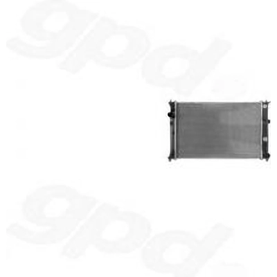 Radiator by GLOBAL PARTS DISTRIBUTORS - 2856C pa2