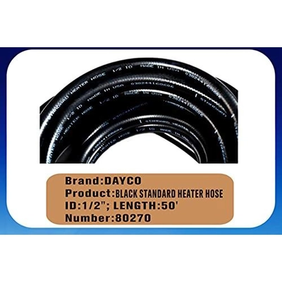 Radiator Or Coolant Hose by DAYCO - 80270 pa4