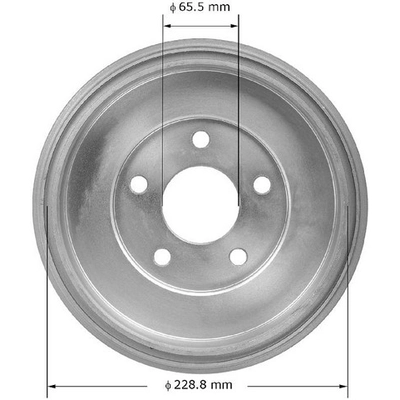 BENDIX GLOBAL - PDR0838 - Brake Drum pa1