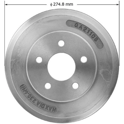 BENDIX GLOBAL - PDR0838 - Brake Drum pa3