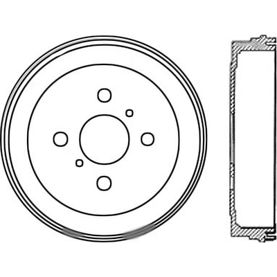 Rear Brake Drum by CENTRIC PARTS - 123.44048 pa2