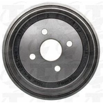 Rear Brake Drum by TOP QUALITY - 8-9545 pa6