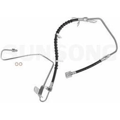 Rear Brake Hose by SUNSONG NORTH AMERICA - 2204357 pa1